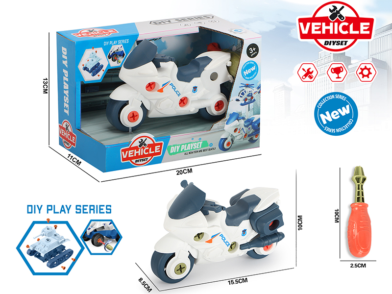 DIY Disassembly And Assembly Motorcycle