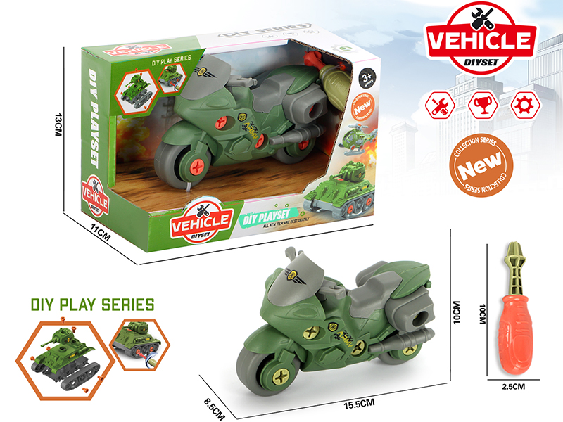 DIY Disassembly And Assembly Motorcycle