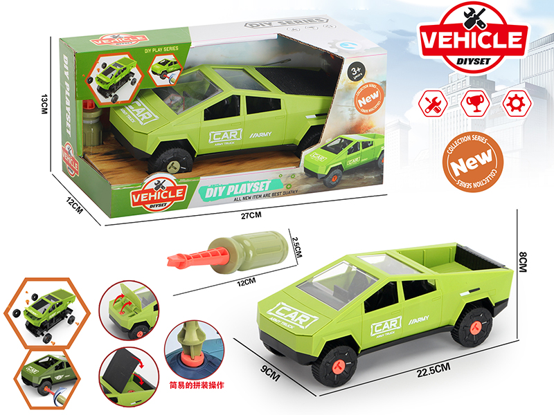 DIY Disassembly And Assembly Pickup Truck