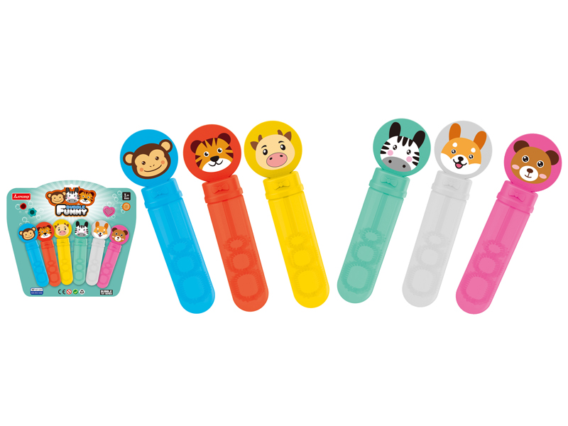 Cartoon Animal Bubble Stick(6PCS)