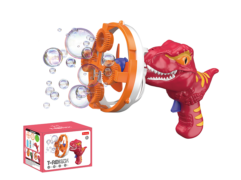 Electric Dinosaur Bubble Gun