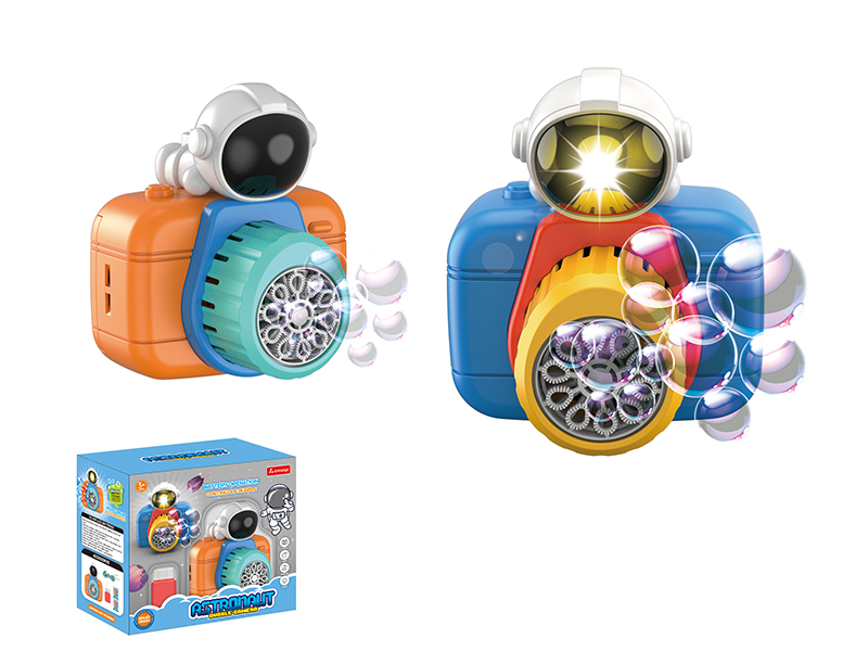 Electric Astronaut Bubble Camera With Light