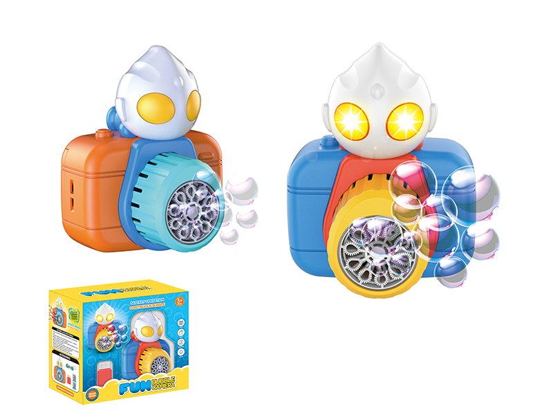 Electric Superman Bubble Camera With Light
