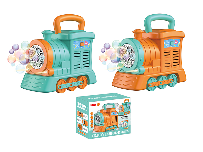 Electric Train Bubble Machine With Light