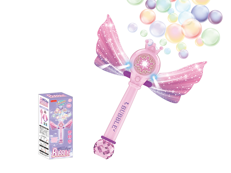 Electric Fairy Bubble Stick With Light And Music