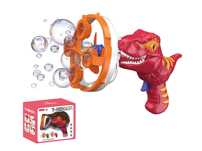 Electric Dinosaur Bubble Gun