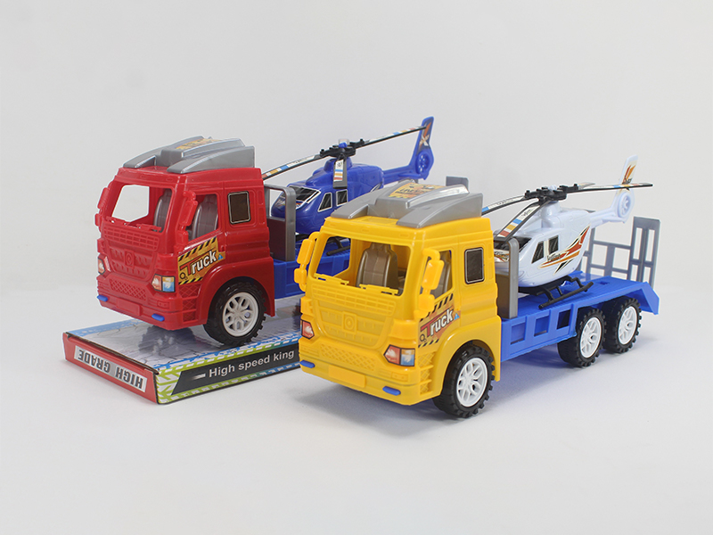 Friction Trailer Car+Airplane