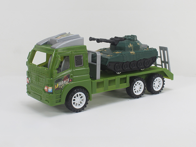 Friction Trailer Car+Tank