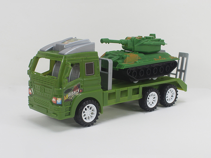 Friction Trailer Car+Tank