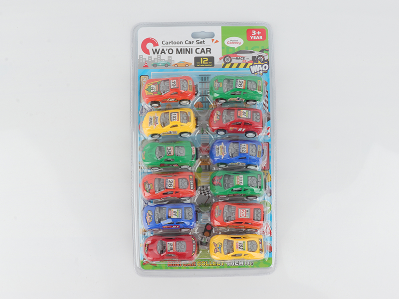 Pull Back Mini Racing Cars