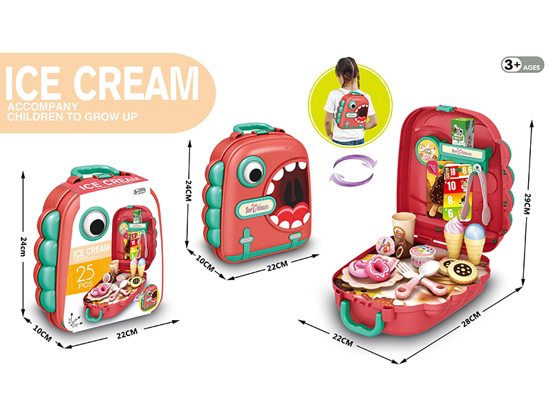 Dessert Theme Storage Dinosaur Backpack