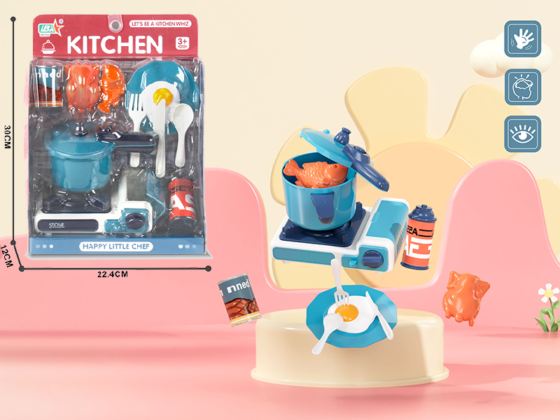 Gas Stove Pressure Cooker Set/Blue