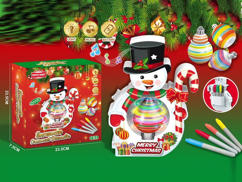 Snowman Christmas Easter Egg Machine