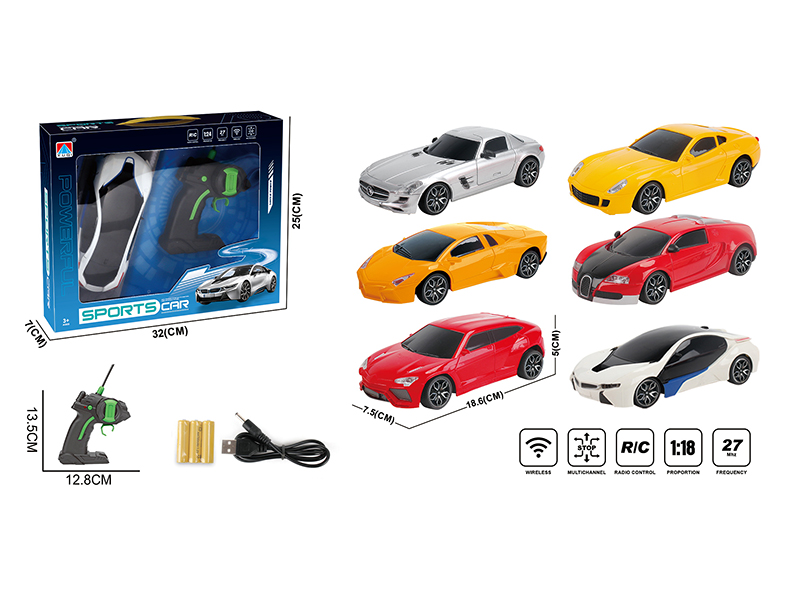 1:24 4-Channel Remote Control car With Lights