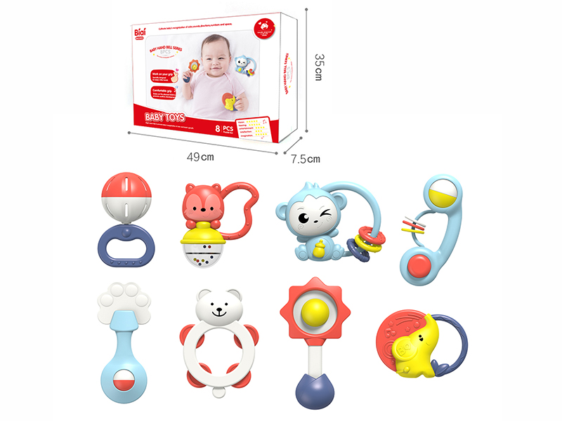 Baby Rattles 8pcs