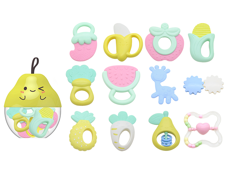 Teether Rattles 12PCS
