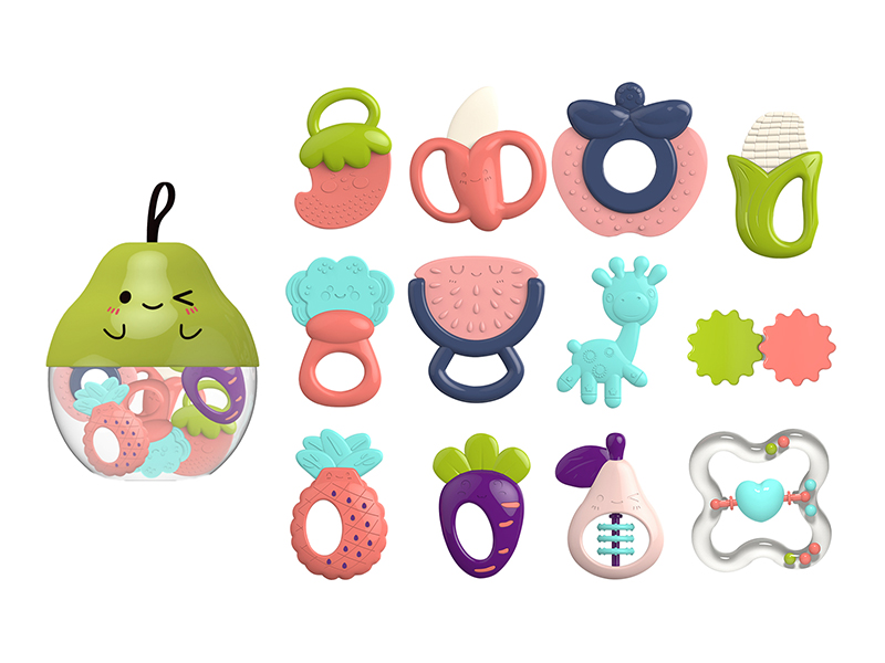 Teether Rattles 12PCS