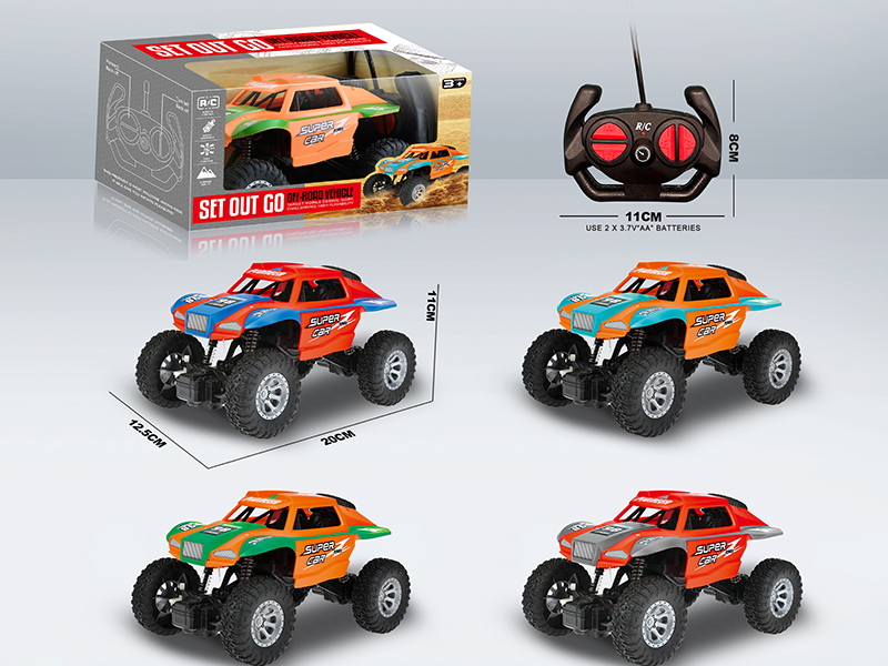 1:18 Remote Control Off-Road Climbing Car(27Mhz)