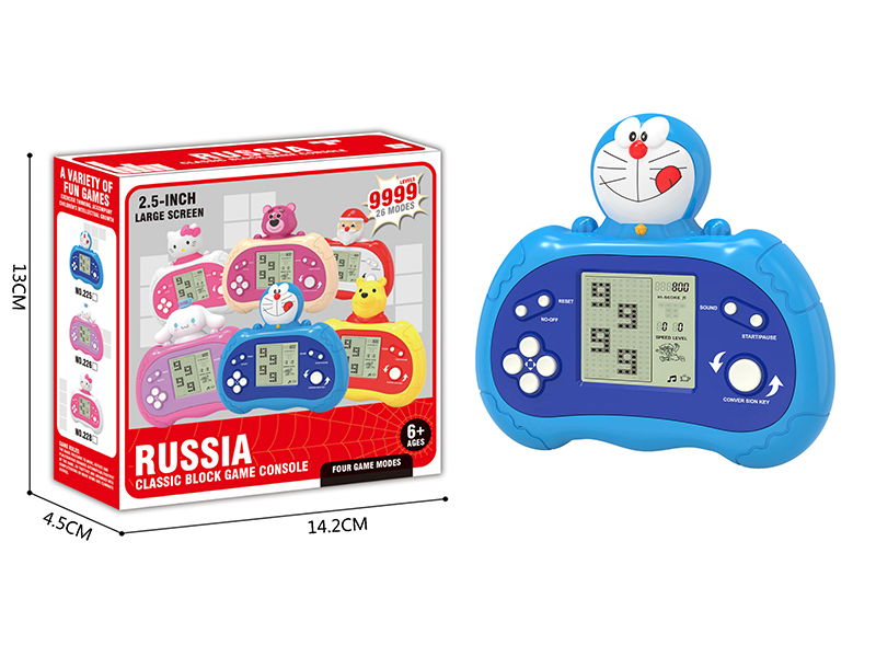 Russian Doraemon Game Console(Large Screen/26 Mode/9999 Off)