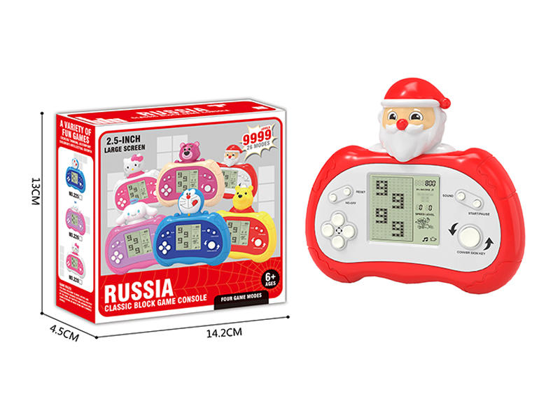 Russian Santa Claus Game Console(Large Screen/26 Mode/9999 Off)