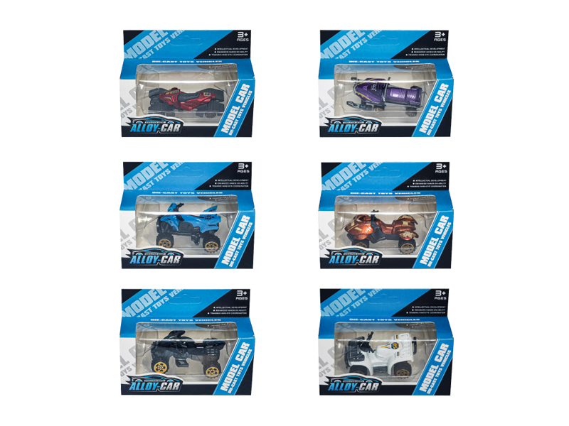 1:60 Pull Back Alloy Car