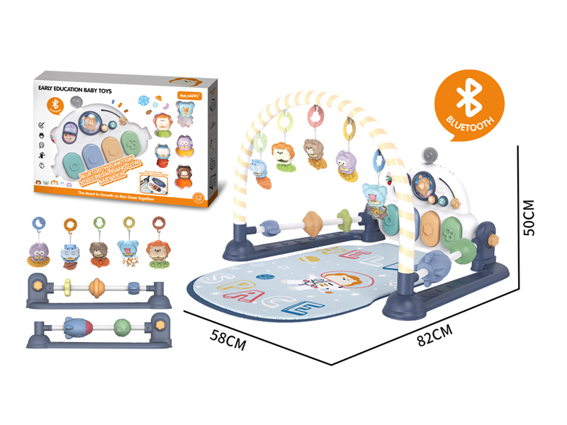 Bluetooth Double-Sided Baby Fitness Stand Pedal Piano