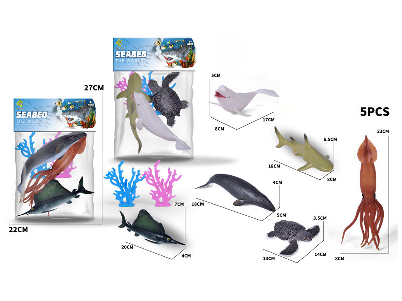 Marine Animal Set 5PCS