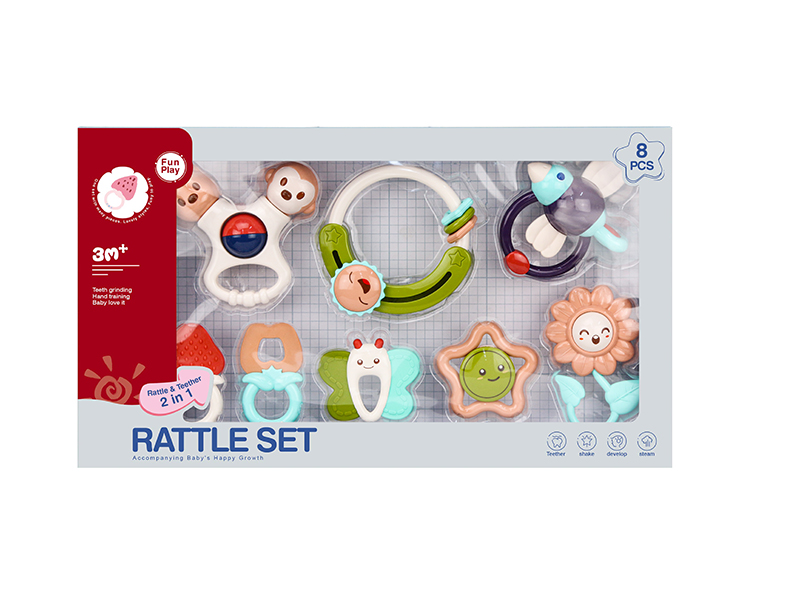 Baby Rattles Teether Set