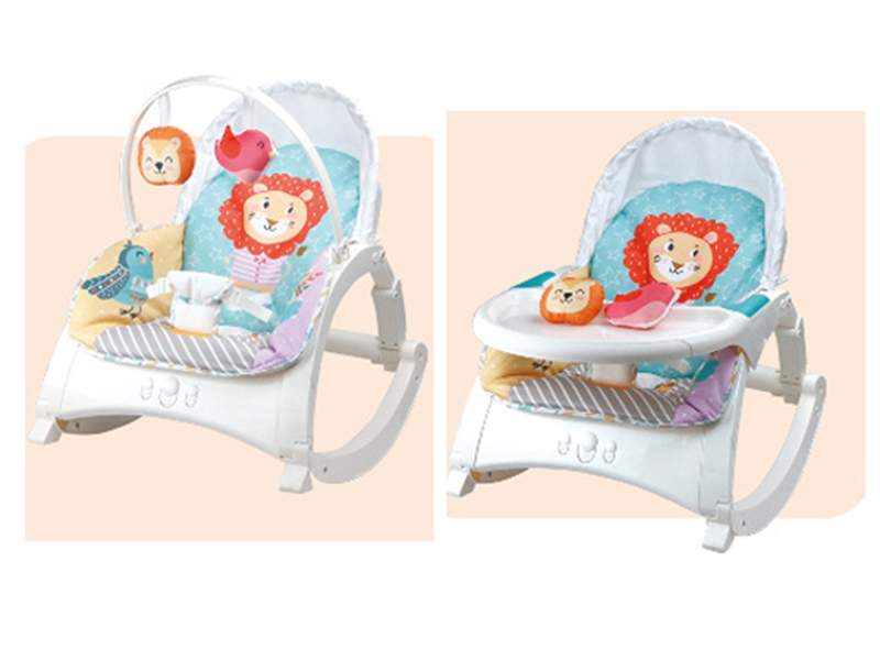 Multifunctional Baby Rocking Chair With Dinner Plate