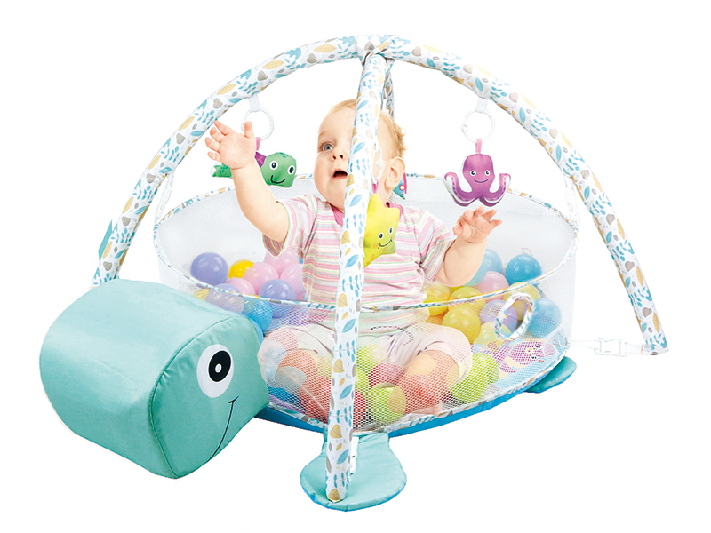 Baby Ball Pool Fitness Blanket + 50 Ocean Balls