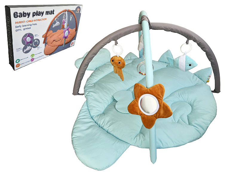 Baby Play Mat(Blue Fish)