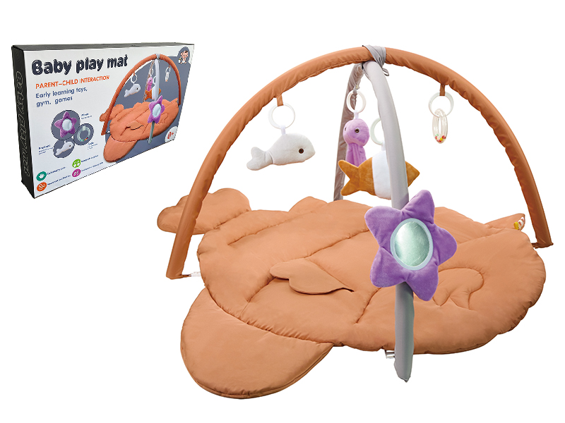 Baby Play Mat(Brown Fish)