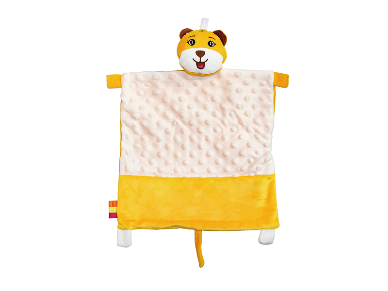 Saliva Towel With Teether - Lion