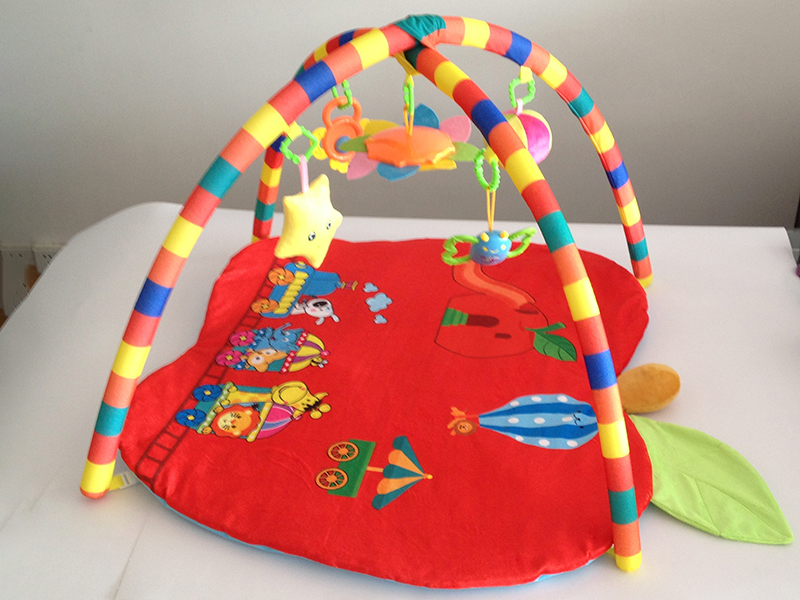 Super Soft Baby Play Mat - Apple