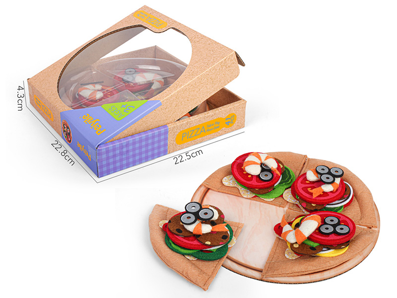 Fabrics Play House Game Pizza Set 41PCS