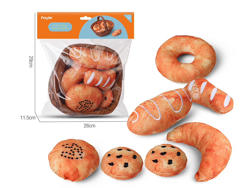 Fabrics Play House Game Pastry Set 8pcs