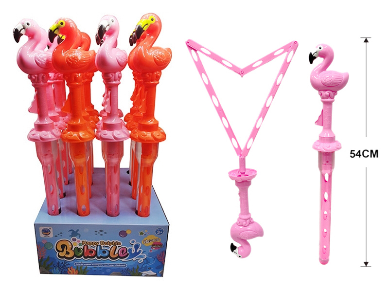Flamingo Bubble Sticks 16pcs