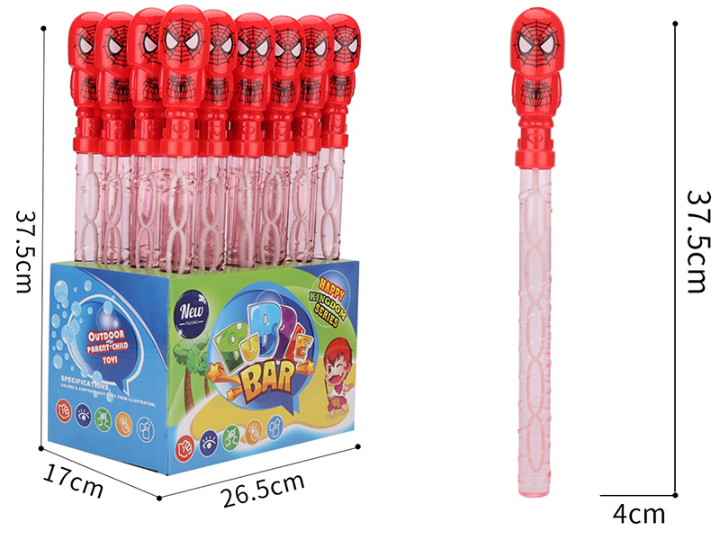 Spider-Man Bubble Sticks 24pcs