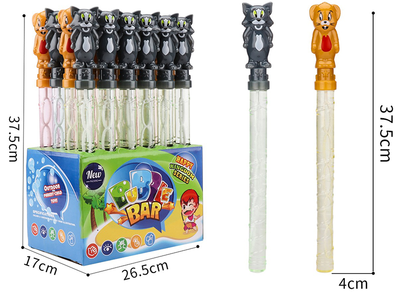 Tom And Jerry Bubble Sticks 24pcs