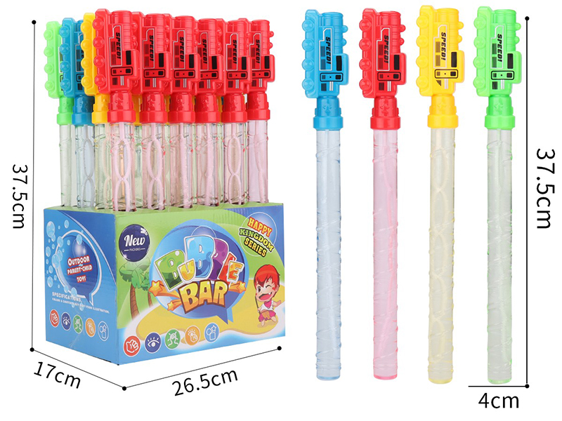 Train Bubble Sticks 24pcs
