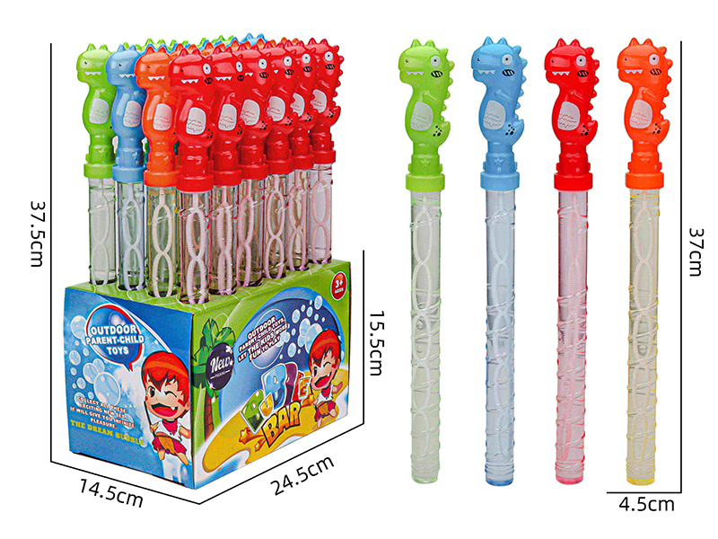 Dinosaur Bubble Sticks 24pcs