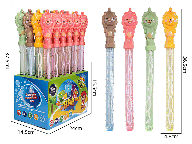 Lion Bubble Sticks 24pcs