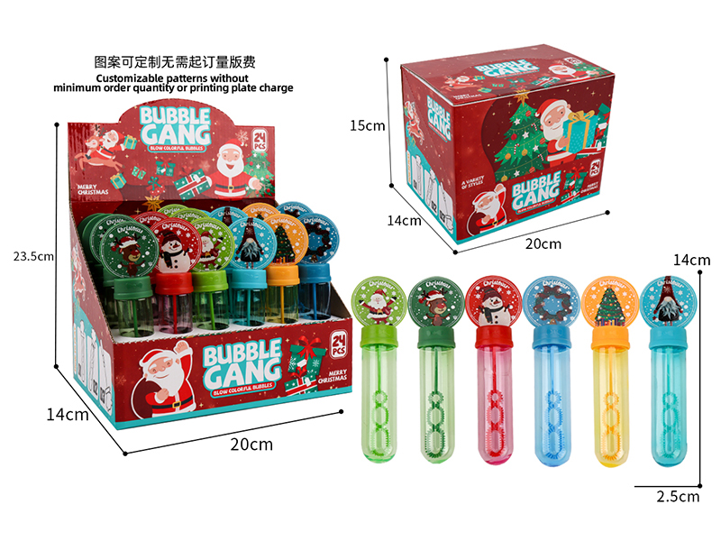 Christmas Bubble Sticks 24pcs