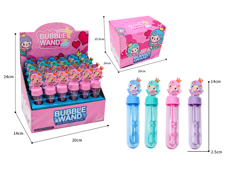 Mermaid Bubble Sticks 24pcs