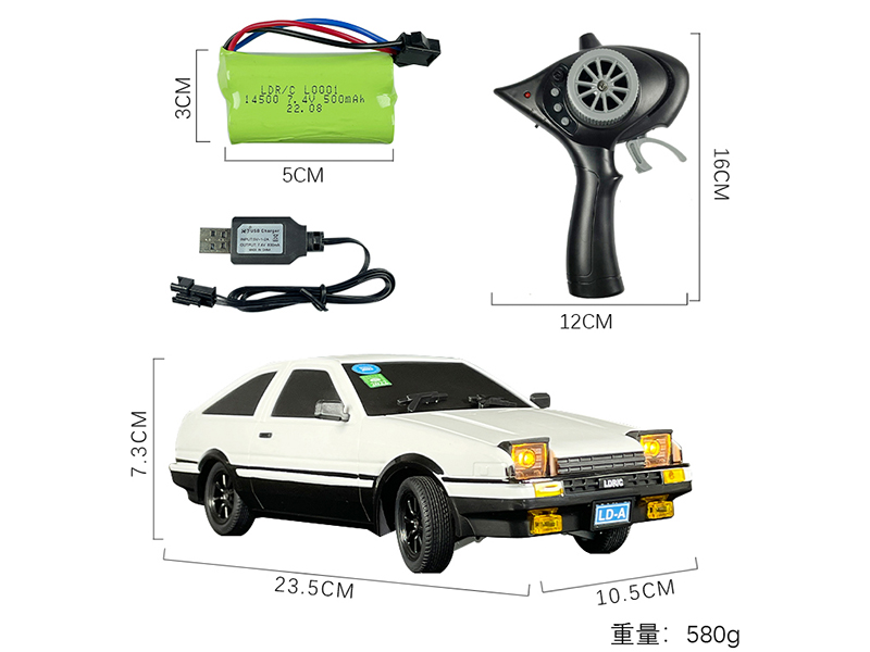 1:18 2.4G Remote Control AE86 Drift Car(Standard Version)