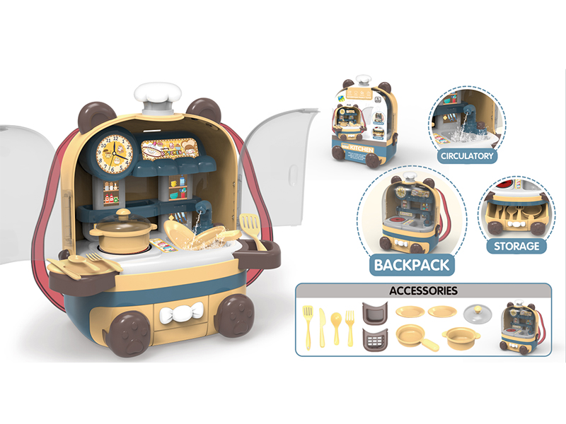 Bear Backpack Kitchen Theme
