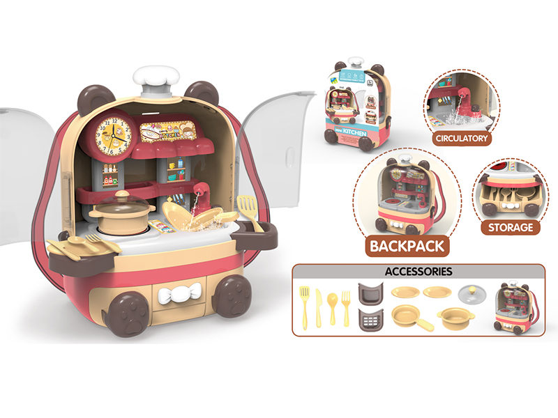 Bear Backpack Kitchen Theme