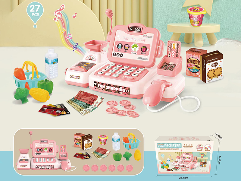 Cash Register Set 27pcs