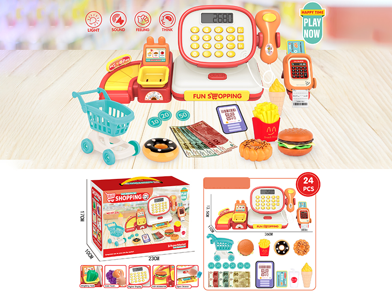Cash Register Set 24pcs