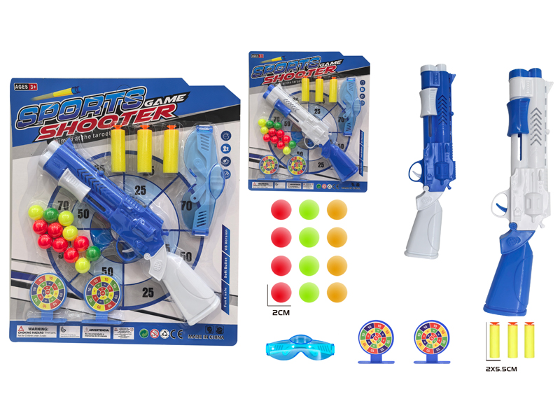 Ping Pong EVA Soft Bullet Gun